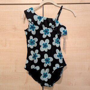 Old Navy Girls One-Shoulder Bathing Suit
